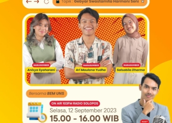Mahasiswa UNS Kenalkan Seni Budaya melalui Gebyar