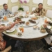 Presiden Joko Widodo makan siang bersama tiga bakal capres