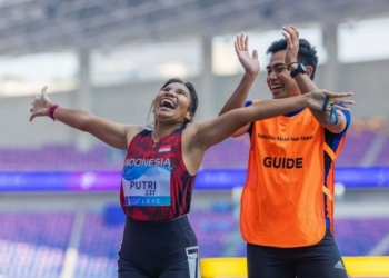 Keren! Ni Made Arianti Putri Pecahkan Rekor Lari Asian Para Games