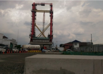 Jembatan Rel Layang Joglo Tersambung November 2023