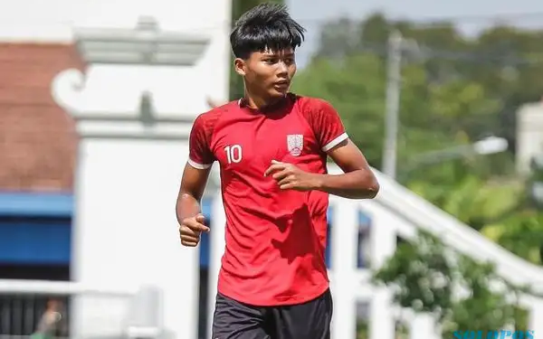 Pencetak goal pertama bagi Indonesia di ajang Piala Dunia U-17, Arkhan Kaka dari Persis Solo.