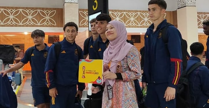 Kloter Pertama Peserta Piala Dunia U-17 Telah Mendarat di Bandara Adi Soemarmo