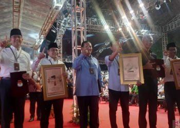 KPU: Anies nomor Urut 1, Prabowo 2, Ganjar Nomor 3