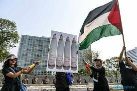 Hari Ini, Aksi Bela Palestina di Monas