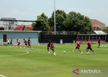 Timnas U-17 Spanyol Latihan Perdana di Lapangan Blulukan Karanganyar
