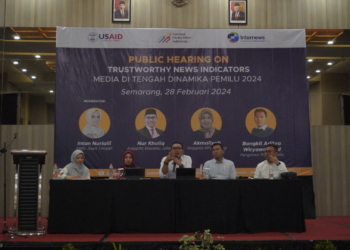 Diskusi Trustworthy AMSI Jateng Rangkul Media Tingkatkan Kepercayaan Publik