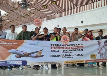 Super Air Jet Buka Rute Ke Balikpapan Via Bandara Adi Soemarmo