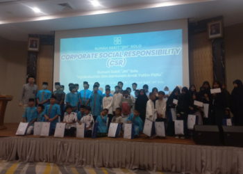 RS JIH Solo Ajak Anak Yatim Piatu Keliling Kota Solo Naik Werkudara