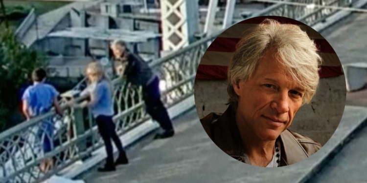 Jon Bon Jovi Selamatkan Seorang Perempuan Dari Upaya Bunuh Diri