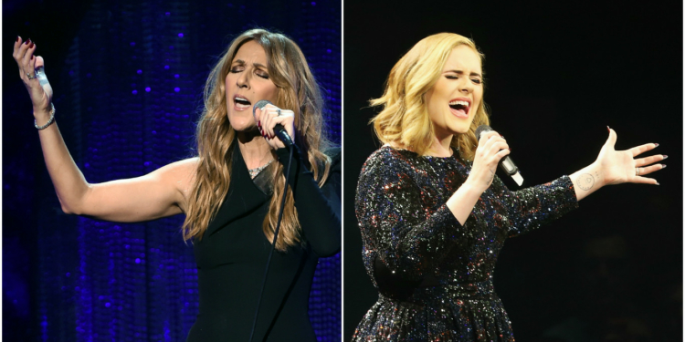 Momen Haru Dua Diva Legendaris, Adele Menangis Mengetahui Idolanya Celine Dion Menonton Konsernya