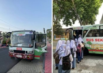 Bus Gratis Sragen: Dari Hibah Instansi, Untuk Pendidikan Anak Bangsa